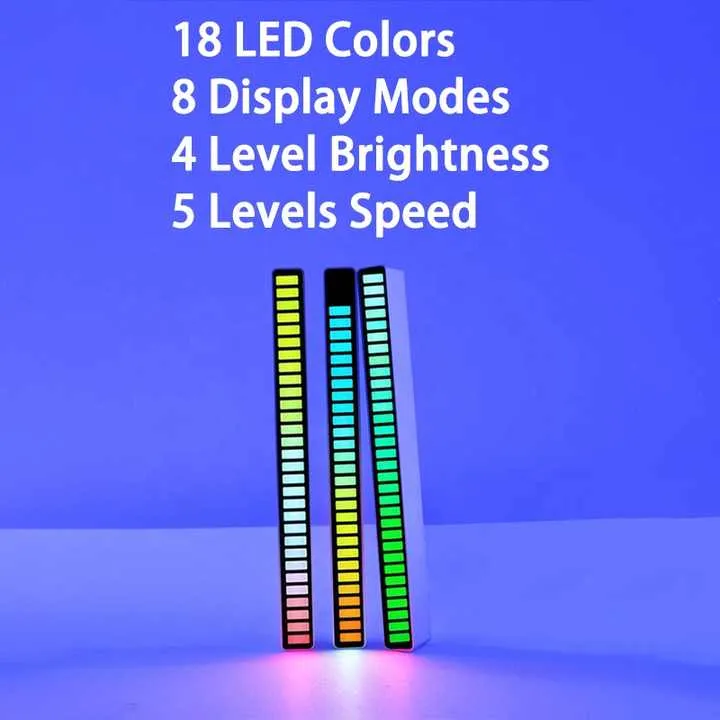 المحمولة APP و صوت ملون للتحكم الموسيقىPortable APP and Voice Control Colorful Music Sync LED