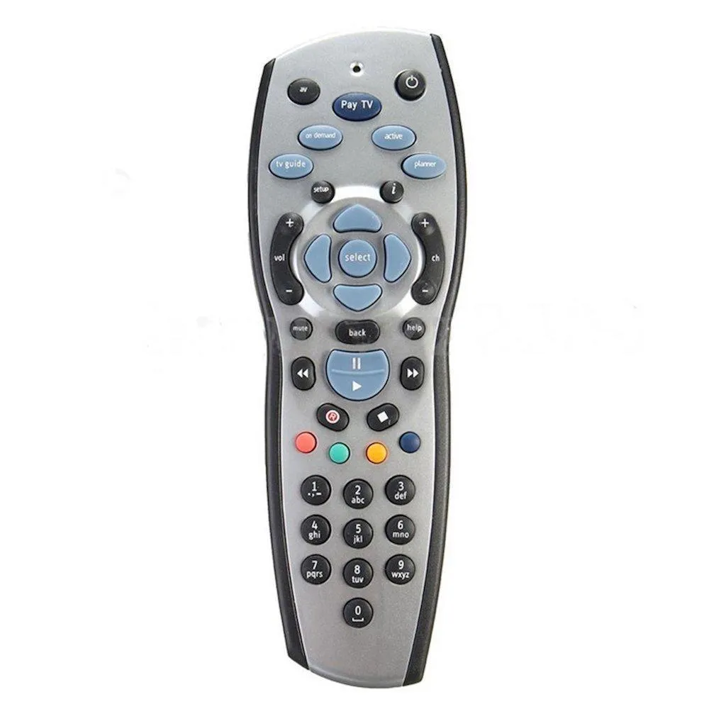 2x PayTV Remote Controls | Compatible with Foxtel MYSTAR SKY | New Zealand | Silver