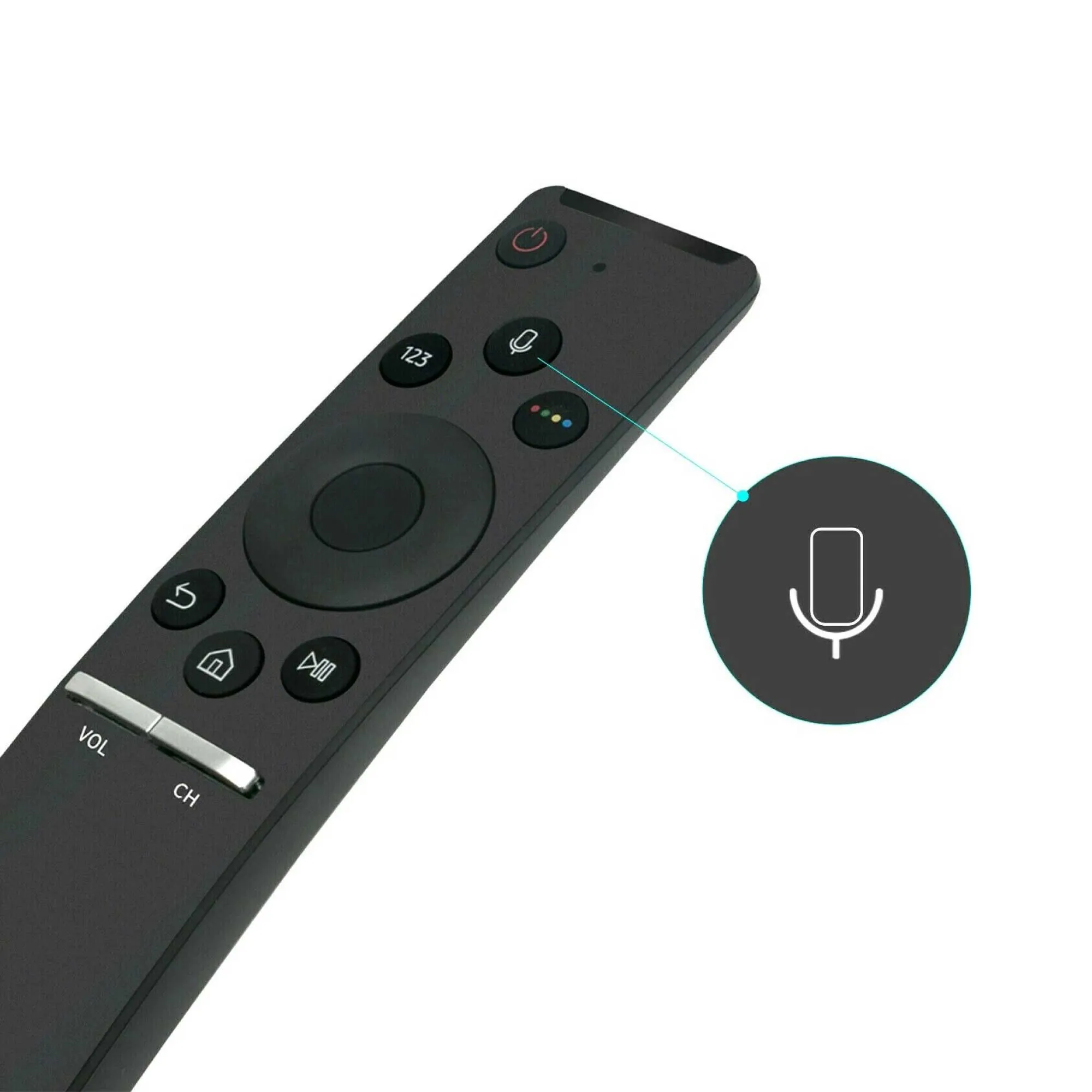 4K UHD Bluetooth Voice Remote | Compatible with Samsung | Bixby BN59-01259B Replacement Control