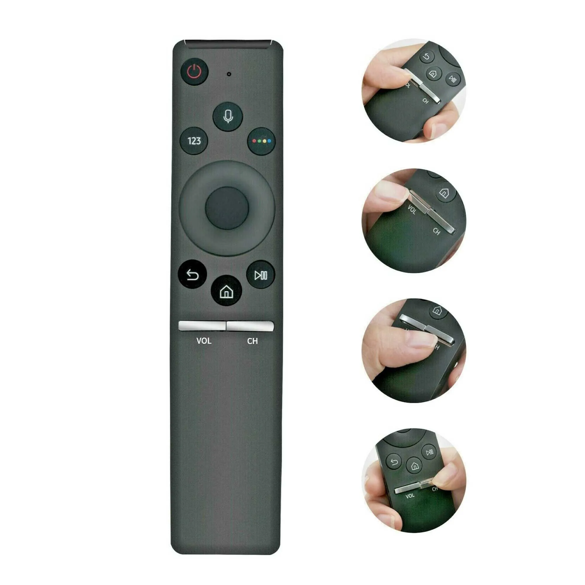 4K UHD Bluetooth Voice Remote | Compatible with Samsung | Bixby BN59-01259B Replacement Control