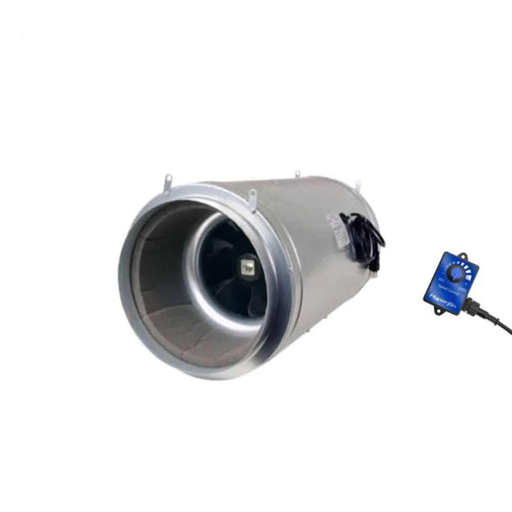 6 Inch Silenced Hyper Fan   150mm X 600mm Phresh Carbon Filter Set