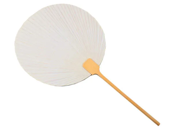 Auspicious Uchiwa; Japanese Paddle Fan, Mt,Fuji, Blue, Paper