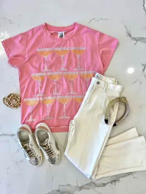 Champagne Tower Tee