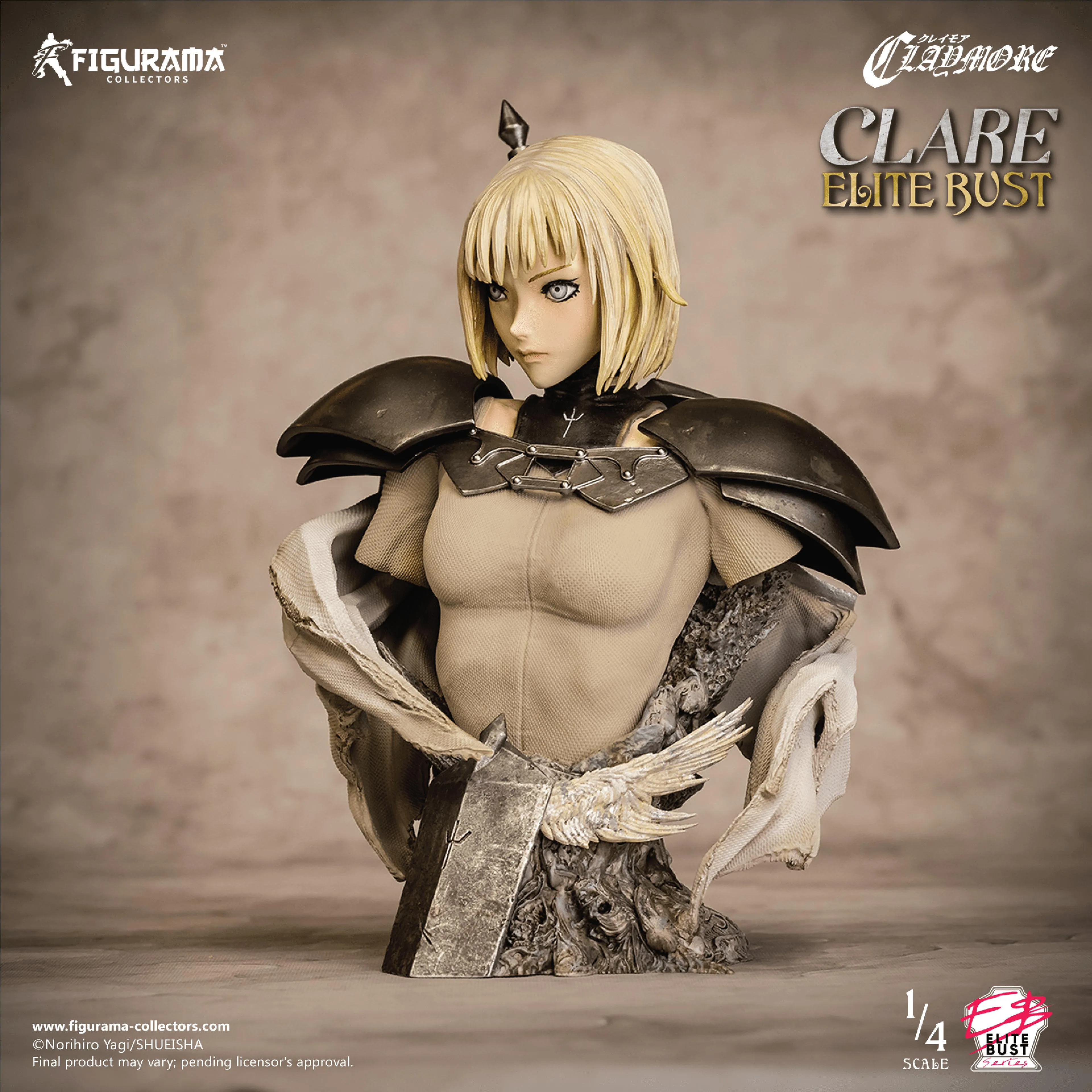 Claymore: Clare 1/4 Scale Elite Series Bust