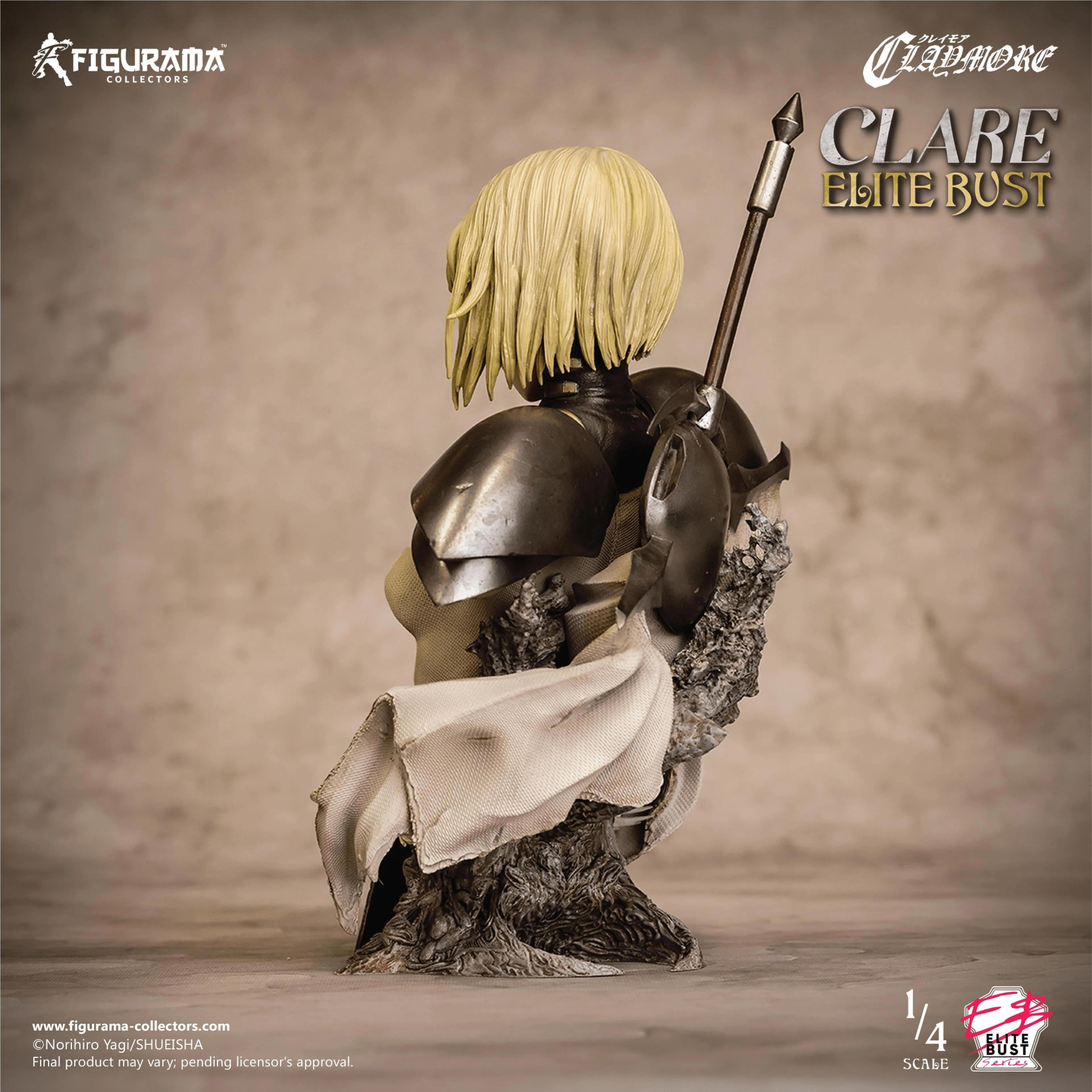 Claymore: Clare 1/4 Scale Elite Series Bust
