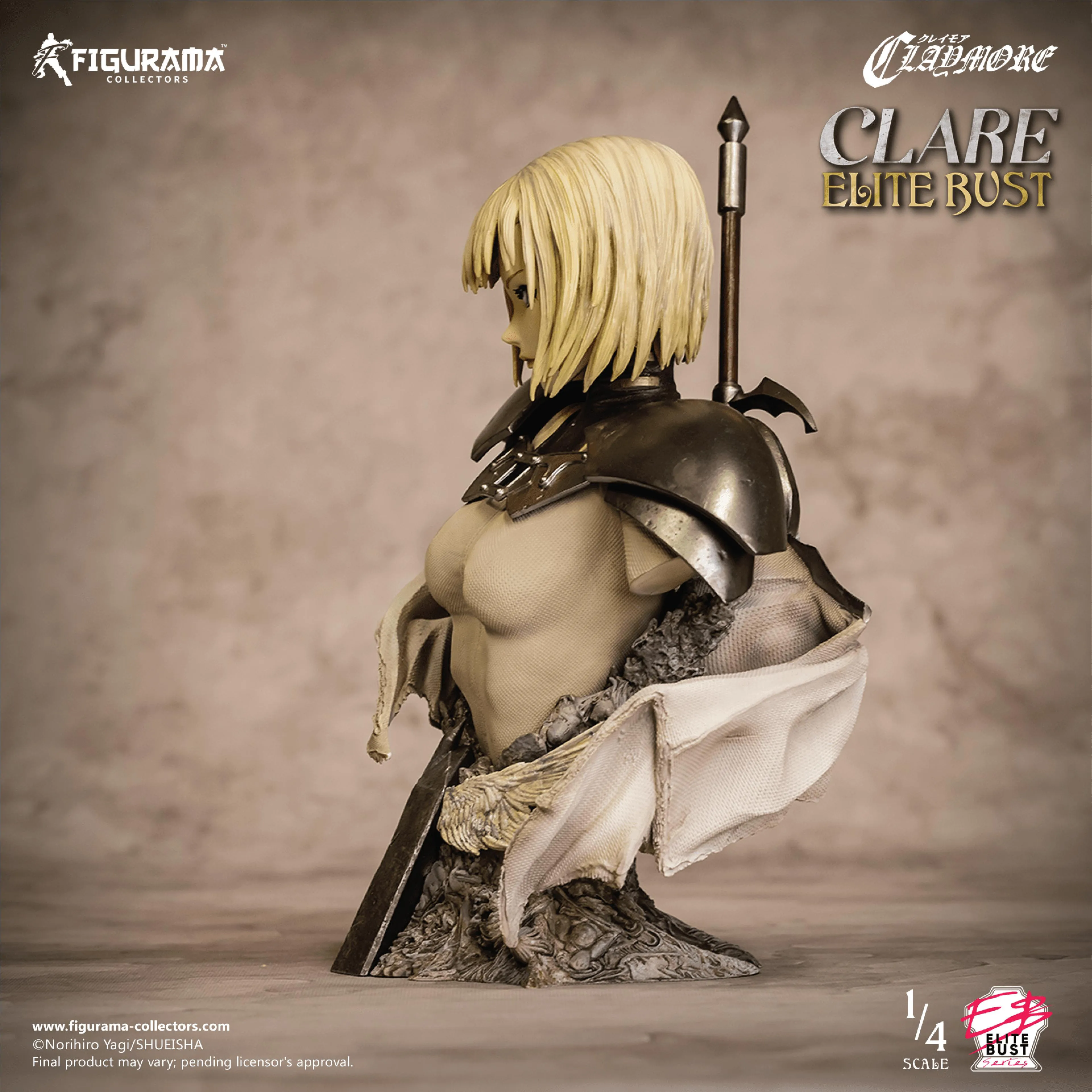 Claymore: Clare 1/4 Scale Elite Series Bust
