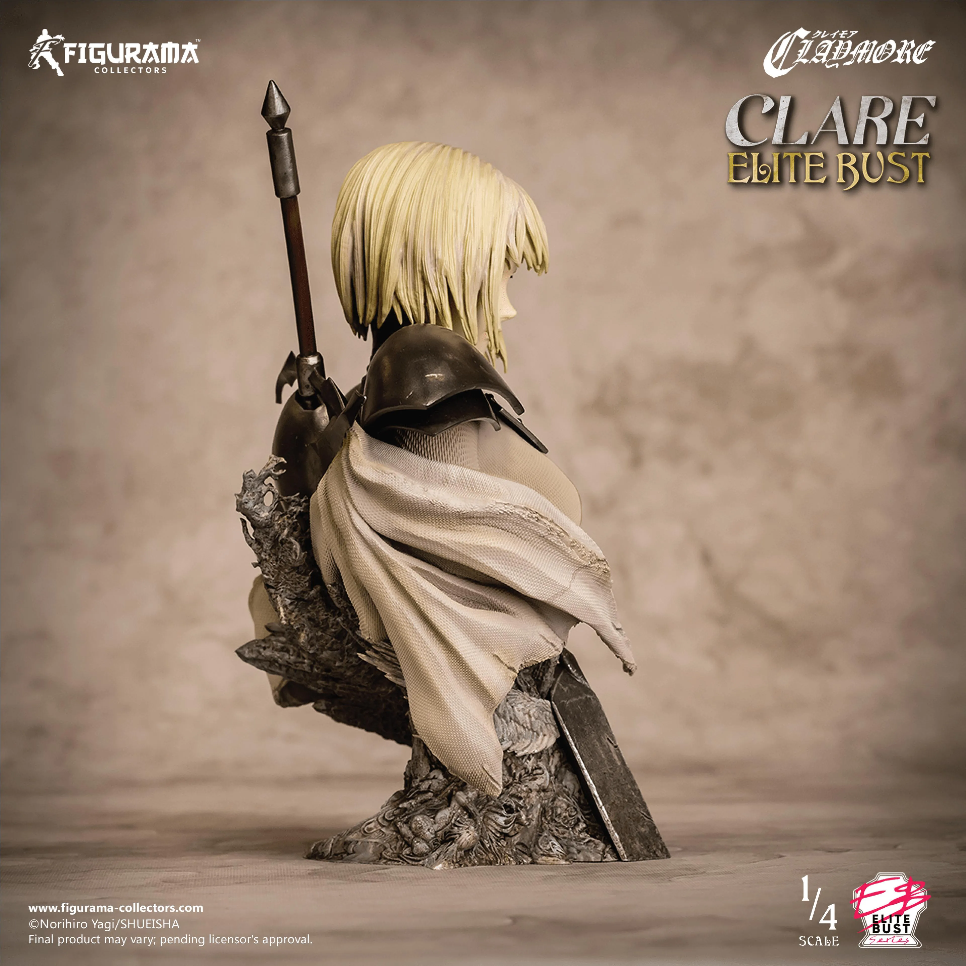 Claymore: Clare 1/4 Scale Elite Series Bust