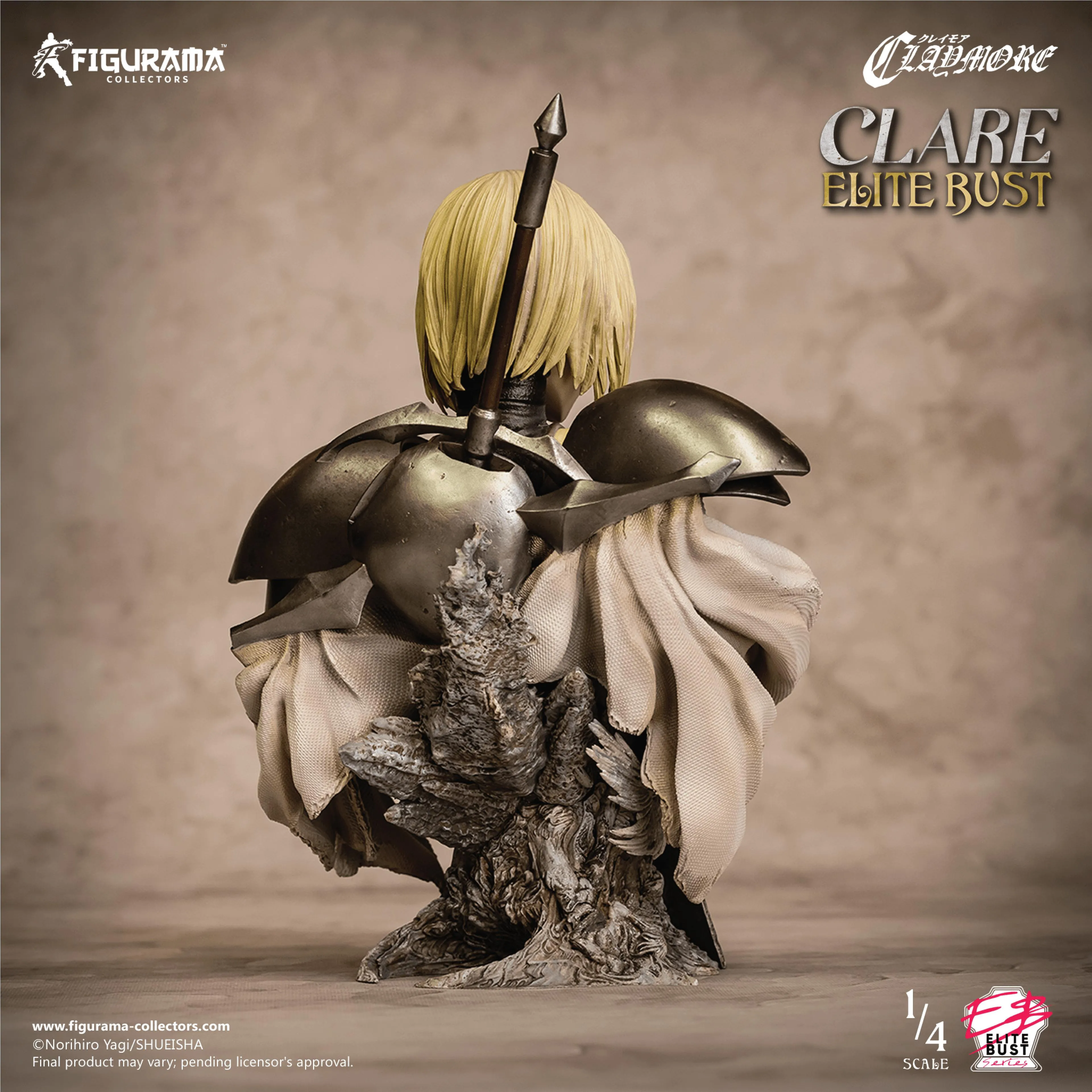 Claymore: Clare 1/4 Scale Elite Series Bust