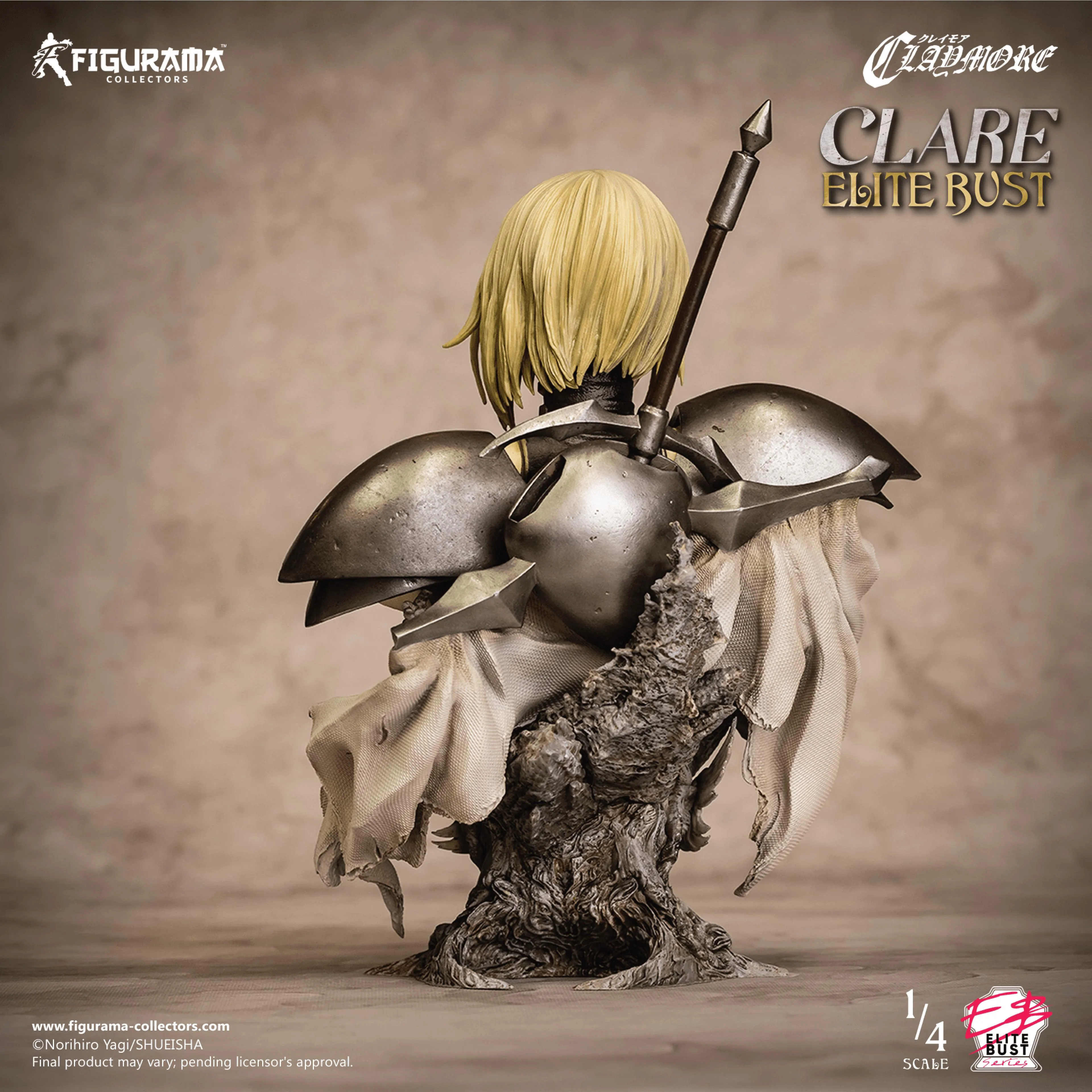Claymore: Clare 1/4 Scale Elite Series Bust