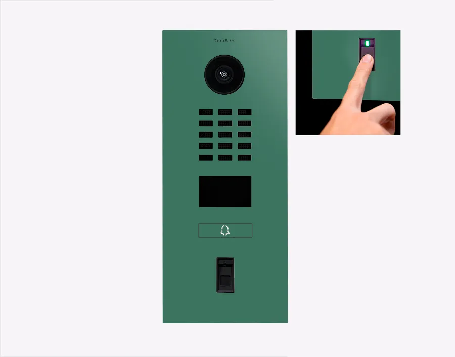DoorBird IP Intercom Video Door Station D2101FV50 - Flush backbox and Surface backbox available separately