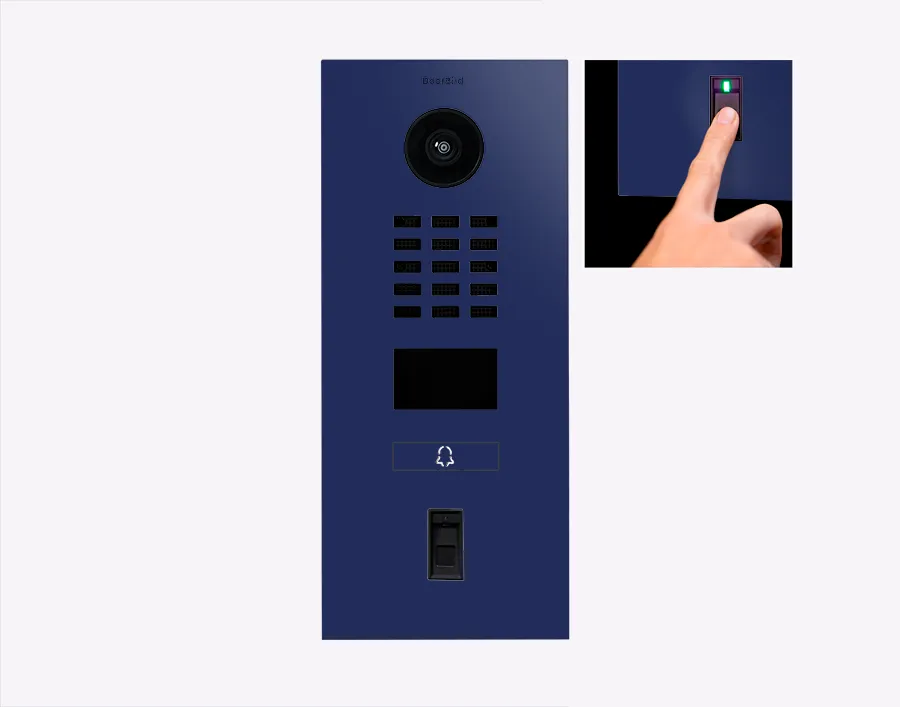 DoorBird IP Intercom Video Door Station D2101FV50 - Flush backbox and Surface backbox available separately