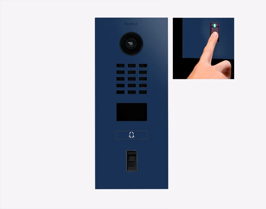 DoorBird IP Intercom Video Door Station D2101FV50 - Flush backbox and Surface backbox available separately
