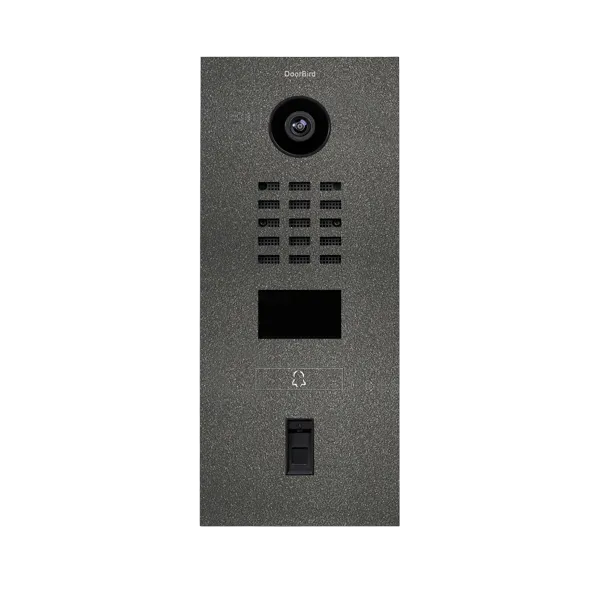 DoorBird IP Intercom Video Door Station D2101FV50 - Flush backbox and Surface backbox available separately