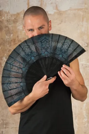 Handfan Ankita Blue