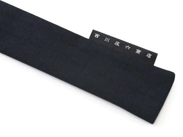 Japanese Sensu Foldable fan with a Fan bag / Deep red, Lattice pattern