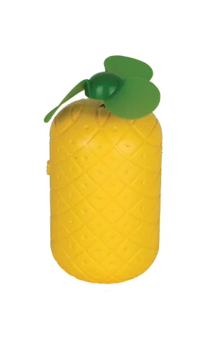 MO0010 Yellow Adorable Pineapple Mini Fan