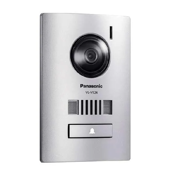 Panasonic Home Intercom 7" Kit with White Monitor and Door Station, VL-SV75AZ-W