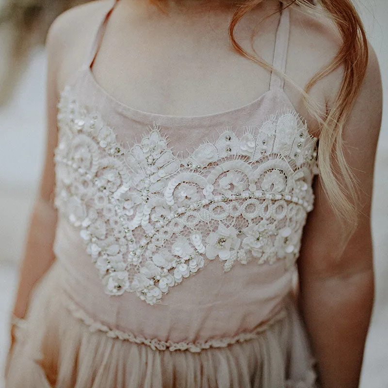 Pedestal Dress | White | Size 2-3