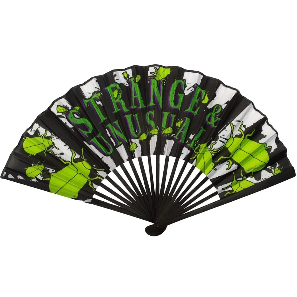 "Strange and Unusual" Hand Fan