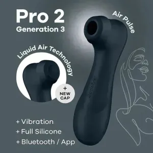 Satisfyer Pro 2 Gen 3 App Control Clitoral Stimulator Black