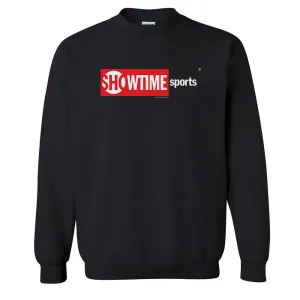 SHOWTIME Sports Red Box Logo Fleece Crewneck Sweatshirt