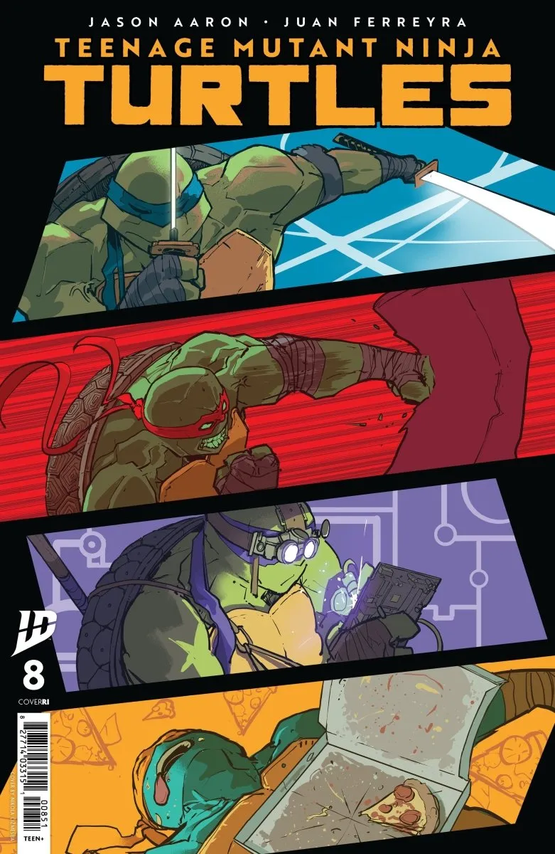 Teenage Mutant Ninja Turtles #8 1:25 Ratio Variant (Cizmesija)